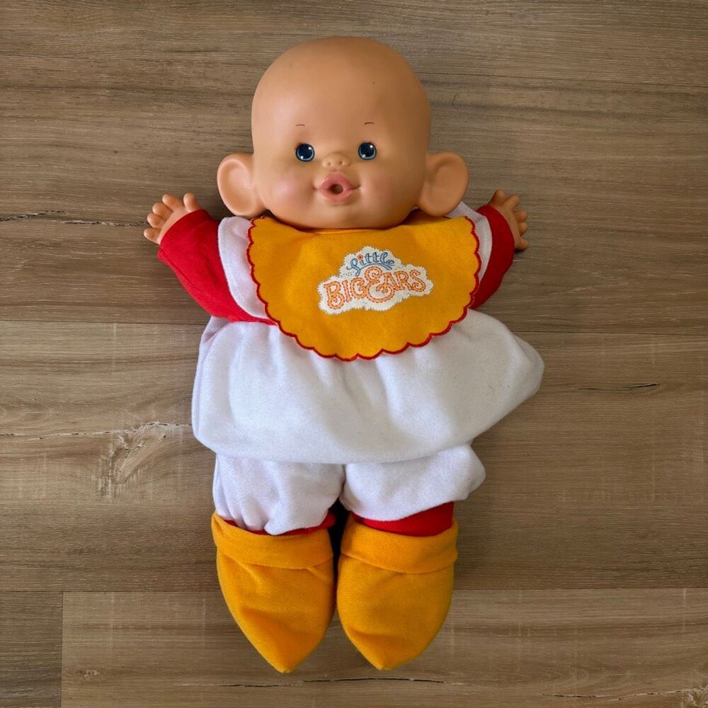 Vintage Disney 90s Little Big Ears Babydoll Plush Toy Cartooncore Nostalgia